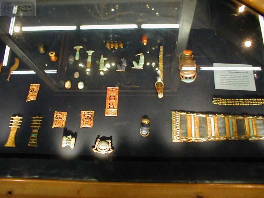 Trinkets from the King Tut Collection